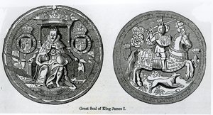 詹姆斯一世的大印章（1566-1625） 作者 英语学校