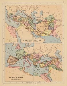 希腊帝国；罗马帝国（彩色印刷版） 作者 英语学校