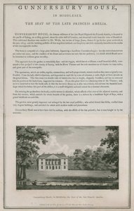 Gunnersbury House，米德尔塞克斯，已故公主阿米莉亚的所在地 作者 英语学校