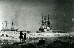 冬季宿舍的HMS援助和先锋返回白天 作者 英语学校
