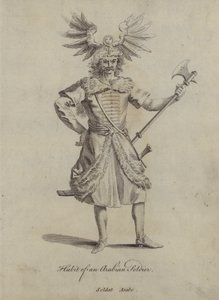 阿拉伯士兵的习惯（雕刻） 作者 英语学校