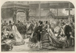 1862年国际展览会的半冠日 作者 英语学校