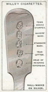 Silver上的Hall-Marks 作者 英语学校