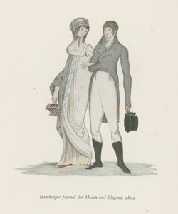 汉堡时装与优雅杂志，1802年 作者 英语学校