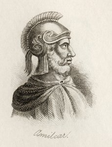 Hamilcar Barca，来自&39;Crabb&39;s Historical Dictionary&39;，于1825年出版 作者 英语学校