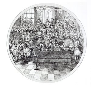 亨德尔执行清唱剧，1740年 作者 英语学校