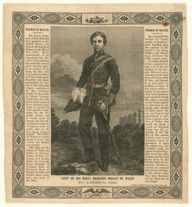 1860年，手帕纪念瓦利斯王子之旅 作者 英语学校