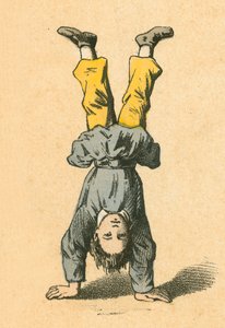 倒立 作者 英语学校