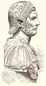 Hannibal，Victor Duruy的罗马历史插图，1884年出版（数字增强图像） 作者 英语学校