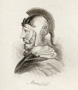 Hannibal the Great，来自&39;Crabb&39;s Historical Dictionary&39;，于1825年出版 作者 英语学校