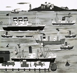 海港景色 作者 英语学校