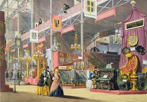 硬件和木雕机械，在1851年的大展览中，来自Dickinsons综合图片 作者 英语学校