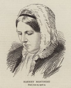 Harriet Martineau (雕刻) 作者 英语学校