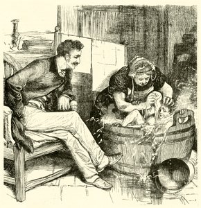 洗澡（雕刻） 作者 英语学校