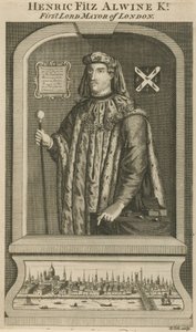 Henric Fitz Alwine，伦敦第一任市长 作者 英语学校