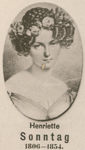 Henriette Sonntag（凹版印刷） 作者 英语学校