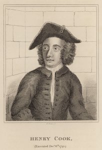 亨利库克，1741年12月6日执行 作者 英语学校