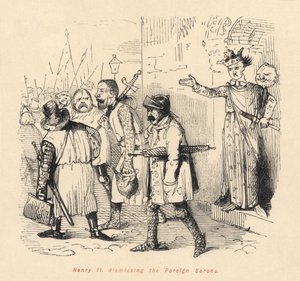 解雇外国贵族的亨利二世（1133-89） 作者 英语学校