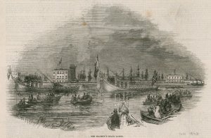 她的Majestys State Barge 作者 英语学校