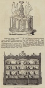 女王陛下访问伯利克里（雕版画 作者 英语学校