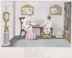 她的祈祷，1817年 作者 英语学校