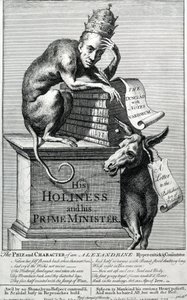 尊者和他的首相，1729年 作者 英语学校
