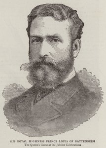 His Royal Highness Prince Louis of Battenberg (engraving) 作者 英语学校