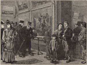 国家美术馆的假日人士 作者 英语学校