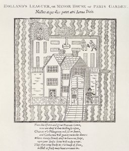 Hollands Leaguer，或庄园，巴黎花园，Southwark，伦敦 作者 英语学校