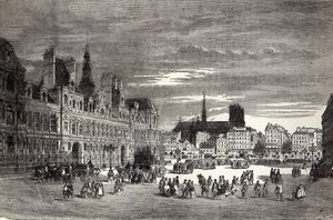 Hotel de Ville，巴黎，1847年 作者 英语学校