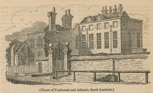 House of of Tradescant和Ashmole，南兰贝斯 作者 英语学校