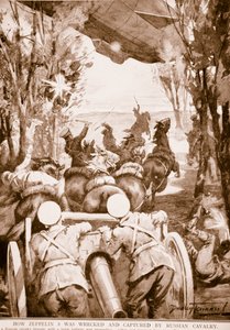 Zeppelin 5如何在1914-19被俄国骑兵摧毁并被俘虏 作者 英语学校