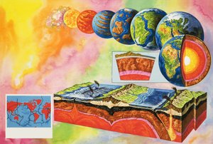 地球是如何由宇宙尘埃形成的 作者 英语学校