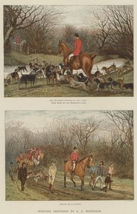 狩猎草图（chromolitho） 作者 英语学校