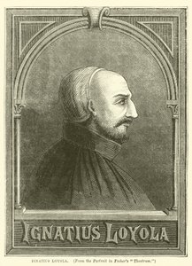 Ignatius Loyola (engraving) 作者 英语学校