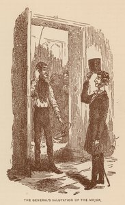 萨克雷为《彭丹尼斯的历史》绘制的插图（石版画） 作者 英语学校