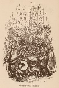Illustration for The Newcomes by Thackeray (litho) 作者 英语学校