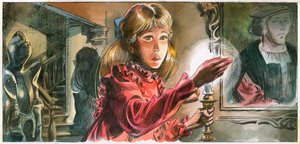 秘密花园的插图 作者 英语学校