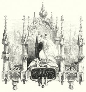 Fromental Halevy为歌剧《La Juive》所作的插图（雕刻）。 作者 英语学校