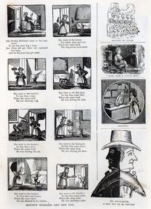 来自Grandfathers Picture Book的插图，c.1875 作者 英语学校