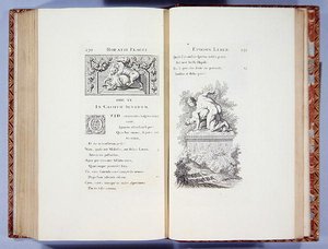 卡修斯·西弗勒斯，从贺拉斯Flaci作品，由约翰·松1733-7印刷 作者 英语学校