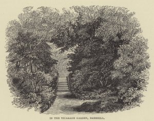 In the Vicarage Garden, Bremhill (engraving) 作者 英语学校