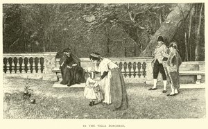 在Villa Borghese别墅 作者 英语学校