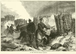 在1870年9月斯特拉斯堡之前的战壕中 作者 英语学校