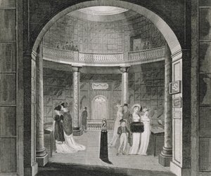 1806年Leverian博物馆的内部视图 作者 英语学校