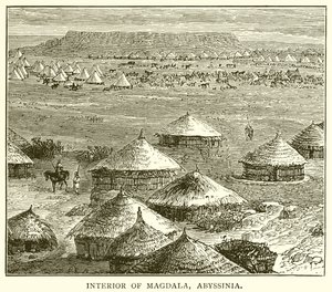 Magdala，Abyssinia内部 作者 英语学校