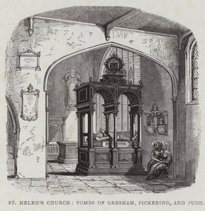 St Helens Bishopsgate内部 作者 英语学校