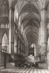 英国伦敦威斯敏斯特市威斯敏斯特大教堂内景 作者 英语学校