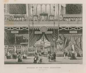 伟大的展览的内部，1851年，埃及，土耳其＆希腊 作者 英语学校