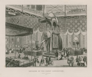 1851年印度大展的内部 作者 英语学校